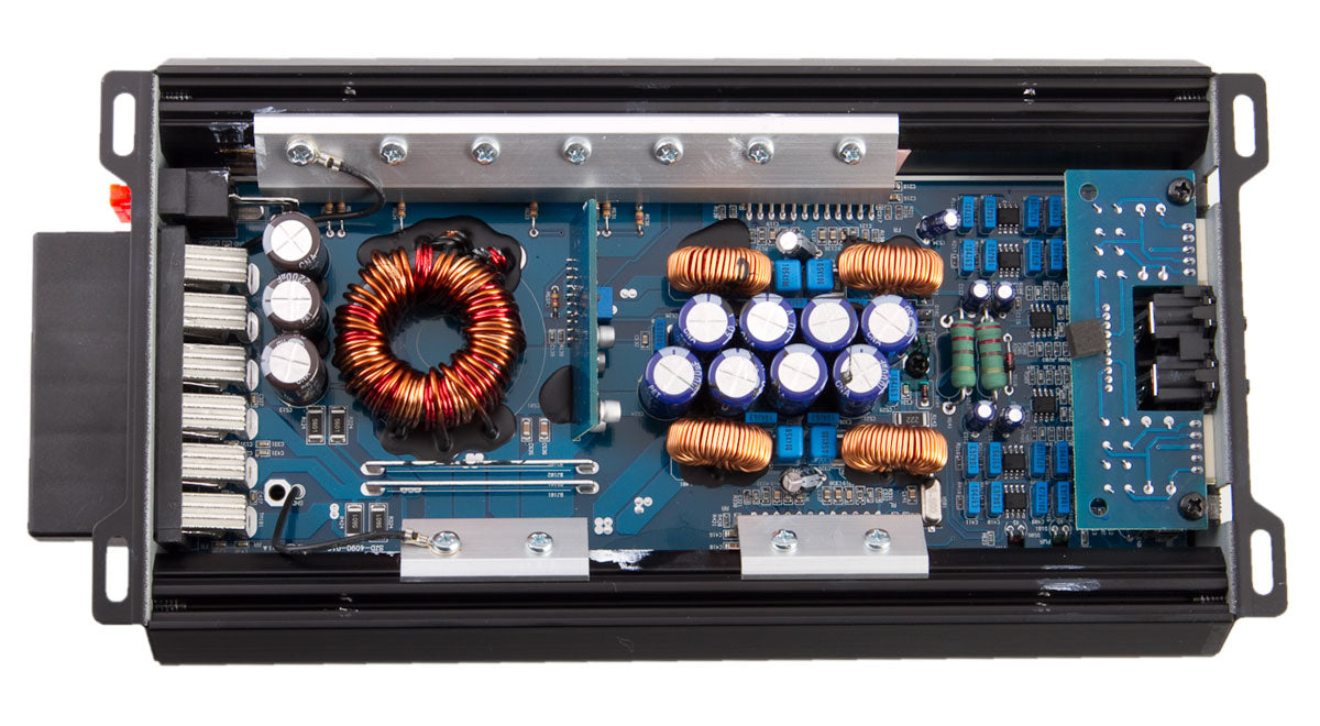 Precision Power i520.4 iON Series Class D Full Range Car Amplifier - 800W 4-Channel Car Audio Amp for Cars, Trucks & SUVs | Perfect for Upgrading Factory Sound Systems & Enhancing Bass Performance