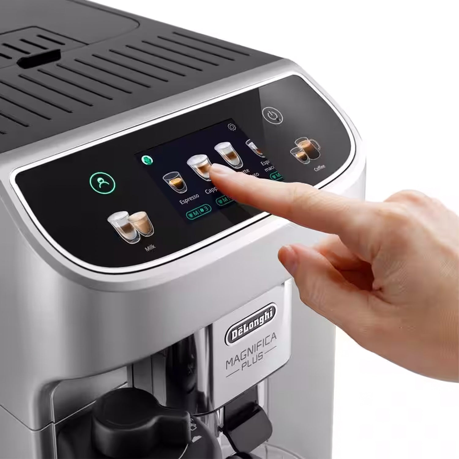 De'Longhi Magnifica Plus Super Automatic Espresso Machine #ECAM32070SB - Perfect for Home Baristas & Office Coffee Stations