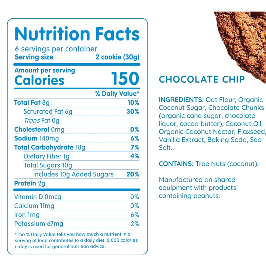 Maxine's Heavenly Crispy Chocolate Chip Cookies - Low Carb, Low Sugar, Vegan, Plant-Based, Kosher & Gluten-Free Healthy Snacks (2 Pack, 24 Cookies) | Perfect for Keto Diet, Weight Loss & On-the-Go Snacking