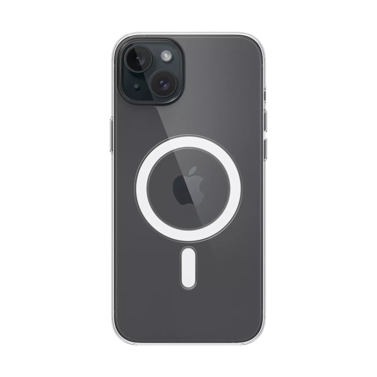 Apple iPhone 15 Plus Clear Case with MagSafe - Slim Protective Cover for iPhone 15 Plus (MXRL3ZM/A) - Perfect for Everyday Use, Travel & Wireless Charging