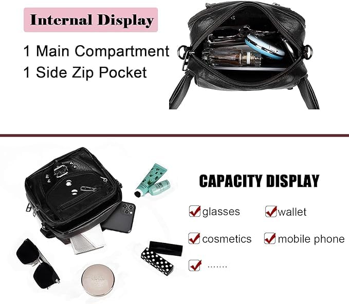 Stylish Hobo Purses for Women - Boho Satchel & Crossbody Leather Handbags with Pockets | Perfect for Work, Travel & Everyday Use