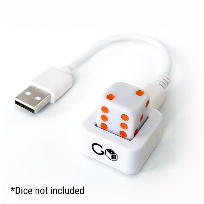 GoDice USB Charger Cable - Fast Charging USB Cable for GoDice Smart Connected Dice - Perfect for Board Games, RPGs and Tabletop Gaming Accessories