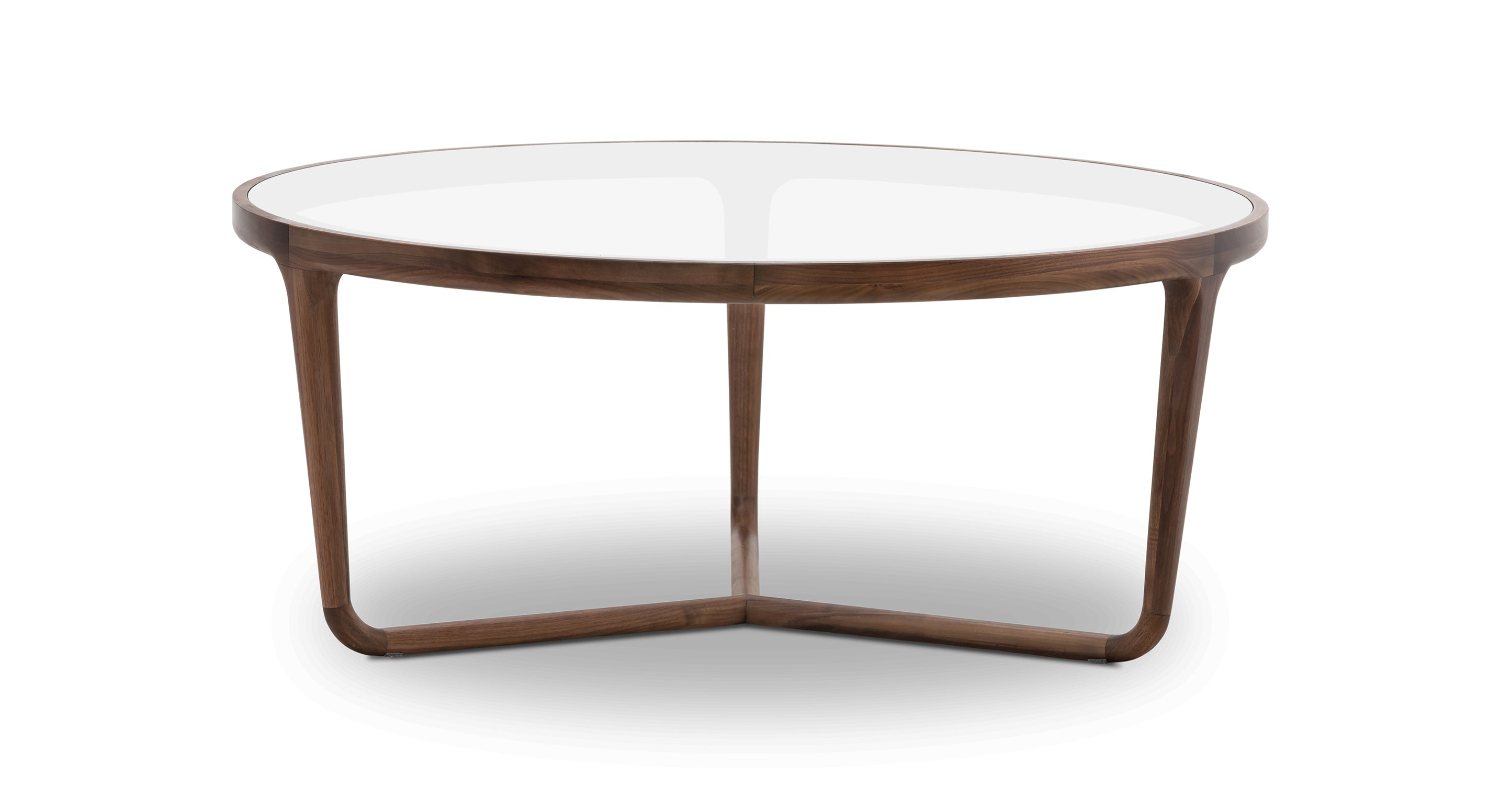Round Coffee Table - Modern & Stylish Centerpiece for Living Room, Lounge, or Office - Ciro Collection