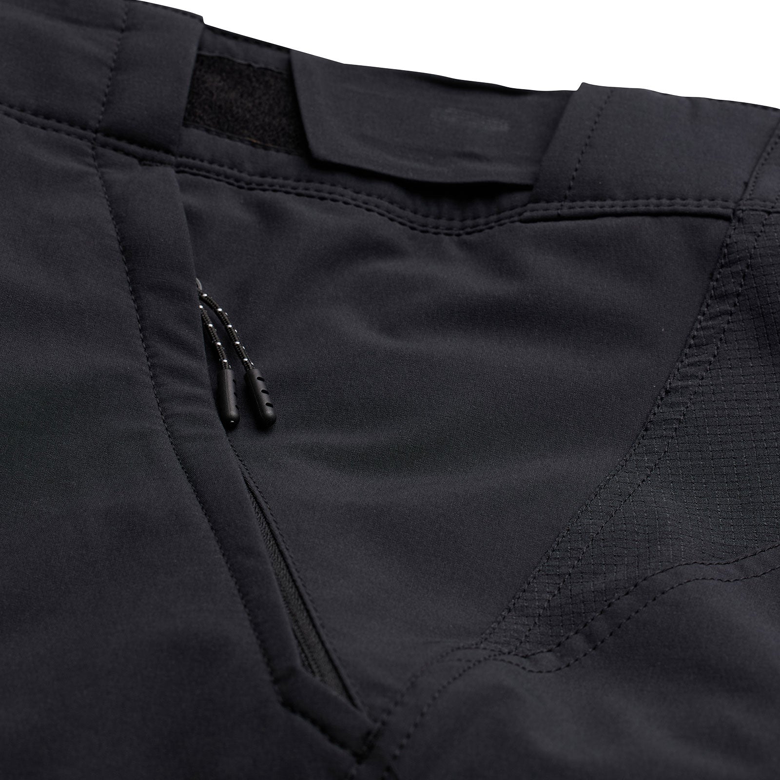 Skyline Short Shell Mono Black - Waterproof Lightweight Jacket for Hiking & Outdoor Adventures