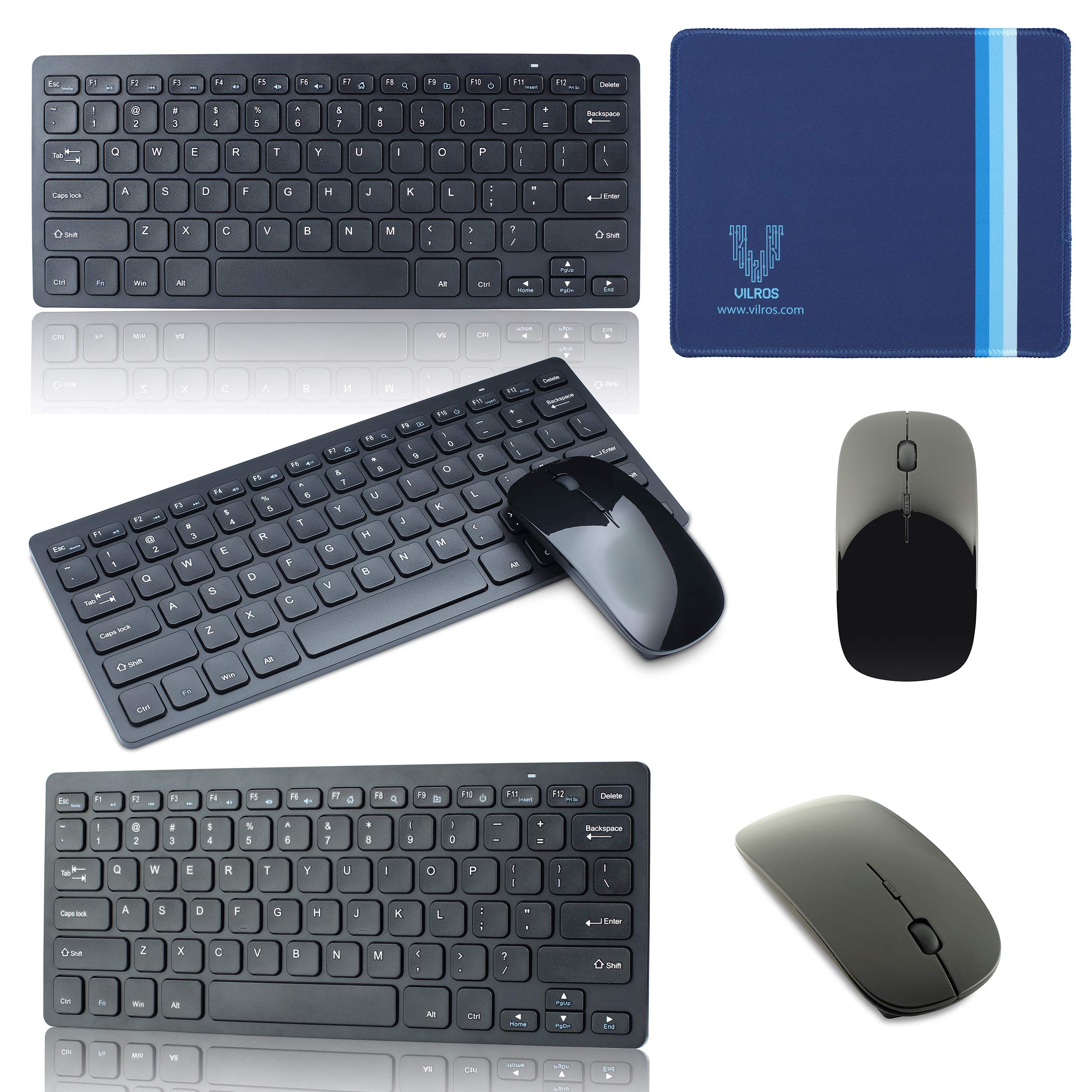 Vilros Raspberry Pi 4 8GB Desktop Computer Kit with Official 7 Inch Touchscreen, Keyboard & Mouse - Perfect for Coding, Gaming, Home Automation and DIY Projects