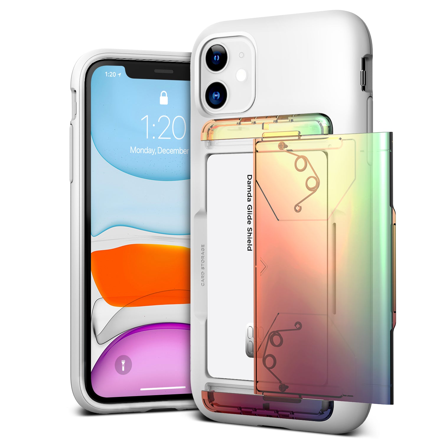 iPhone 11 Pro Case - Damda Glide Shield Gradient Protective Cover | Shatterproof & Scratch-Resistant | Perfect for Everyday Use, Travel & Outdoor Activities
