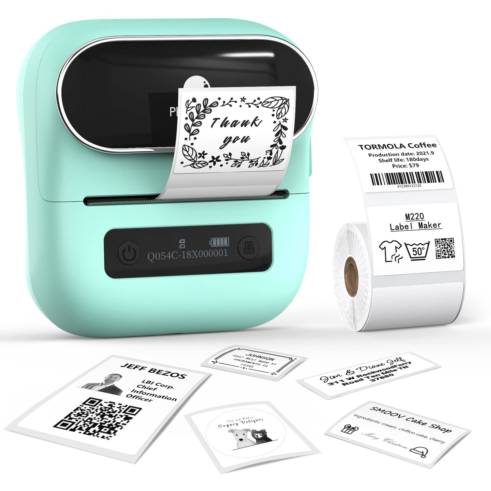 Phomemo M220 Bluetooth Thermal Label Printer - 3.14