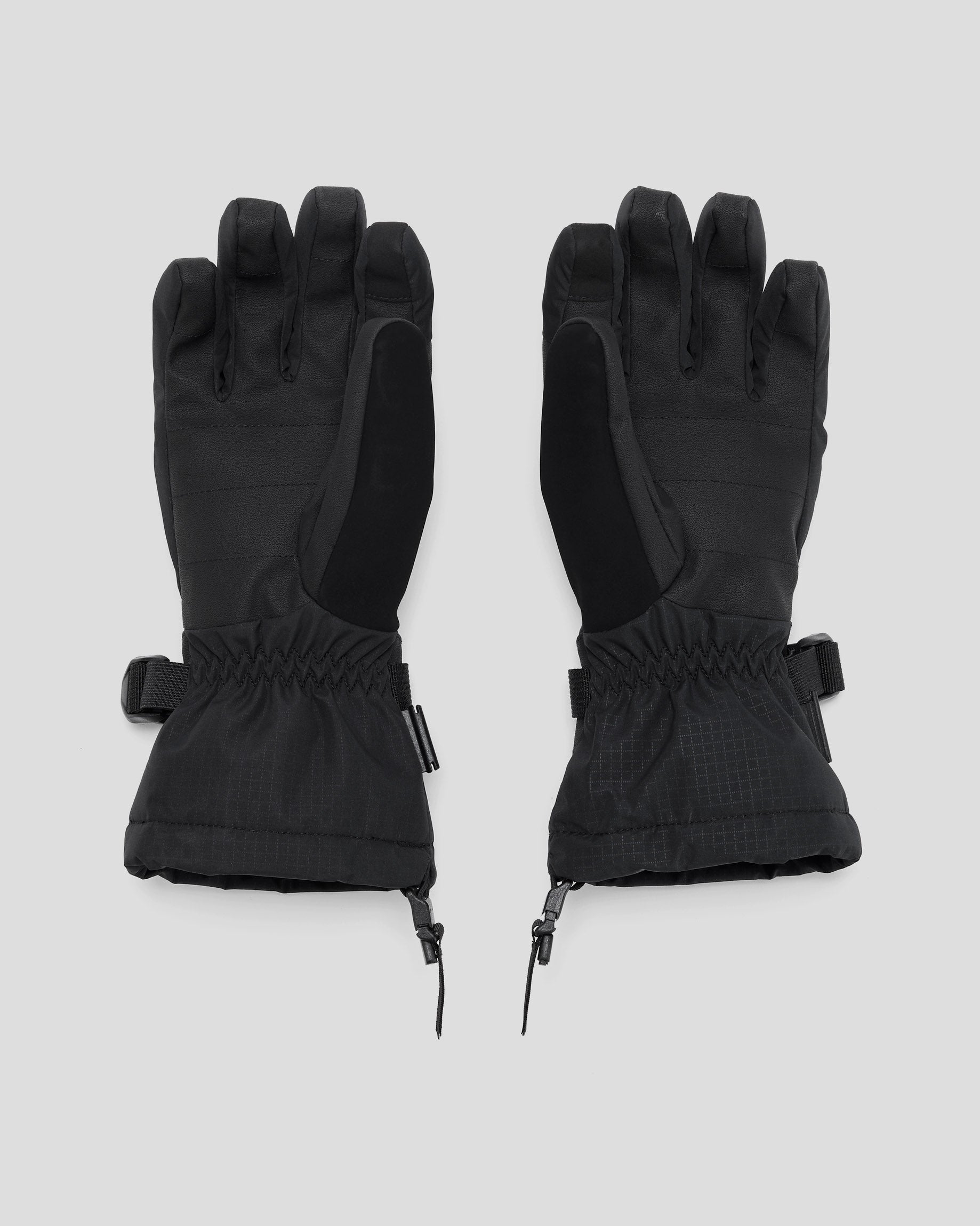 PWDR Days Women's Insulated Winter Gloves - Touchscreen Compatible, Waterproof & Warm Snow Gloves for Skiing, Snowboarding & Outdoor Activities (Black Stingray)