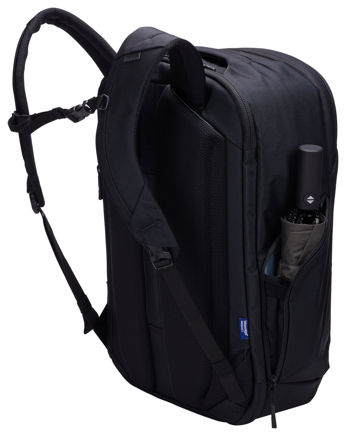 Thule Subterra 2 Convertible Carry On Bag 40L - Black | Durable Travel Backpack for Business & Leisure | Perfect for Airplane, Commuting & Weekend Getaways