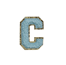 AQUA FUZZY ALPHABETS C - Soft Textured Alphabet Letters for Kids Learning & Sensory Play | Perfect for Bath Toys, Classroom Activities & Early Childhood Education