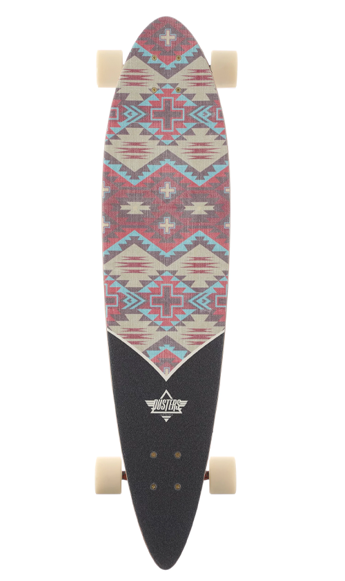 Dusters Cruisin Nomad Longboard 37 Inch - Premium Maple Wood Deck for Smooth Riding - Perfect for Commuting, Campus Cruising & Downhill Adventures