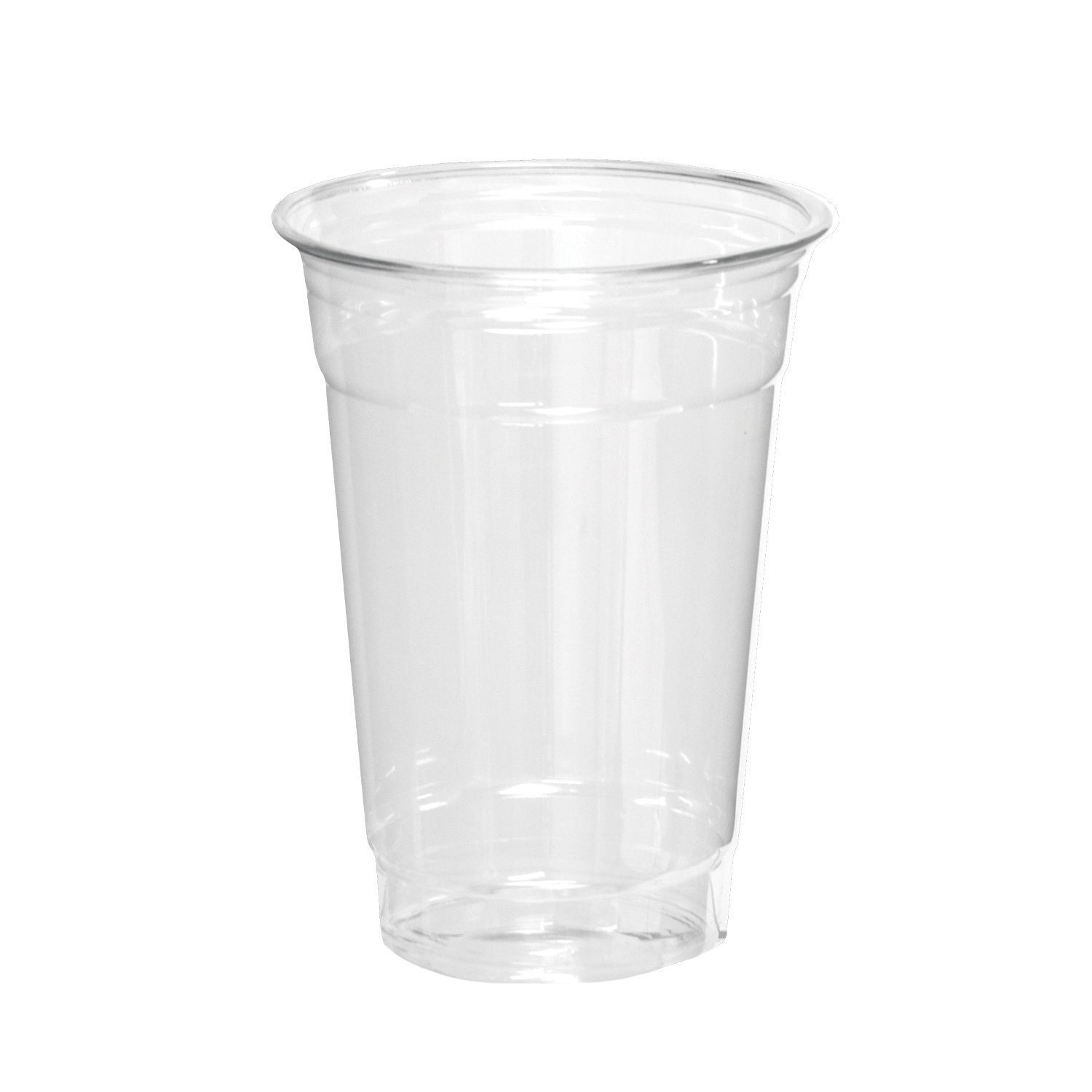500-Pack 20oz Clear Plastic Party Cups - Disposable Soft Drink Cups for Parties, Events & Gatherings - Bulk Case of 500 Cups