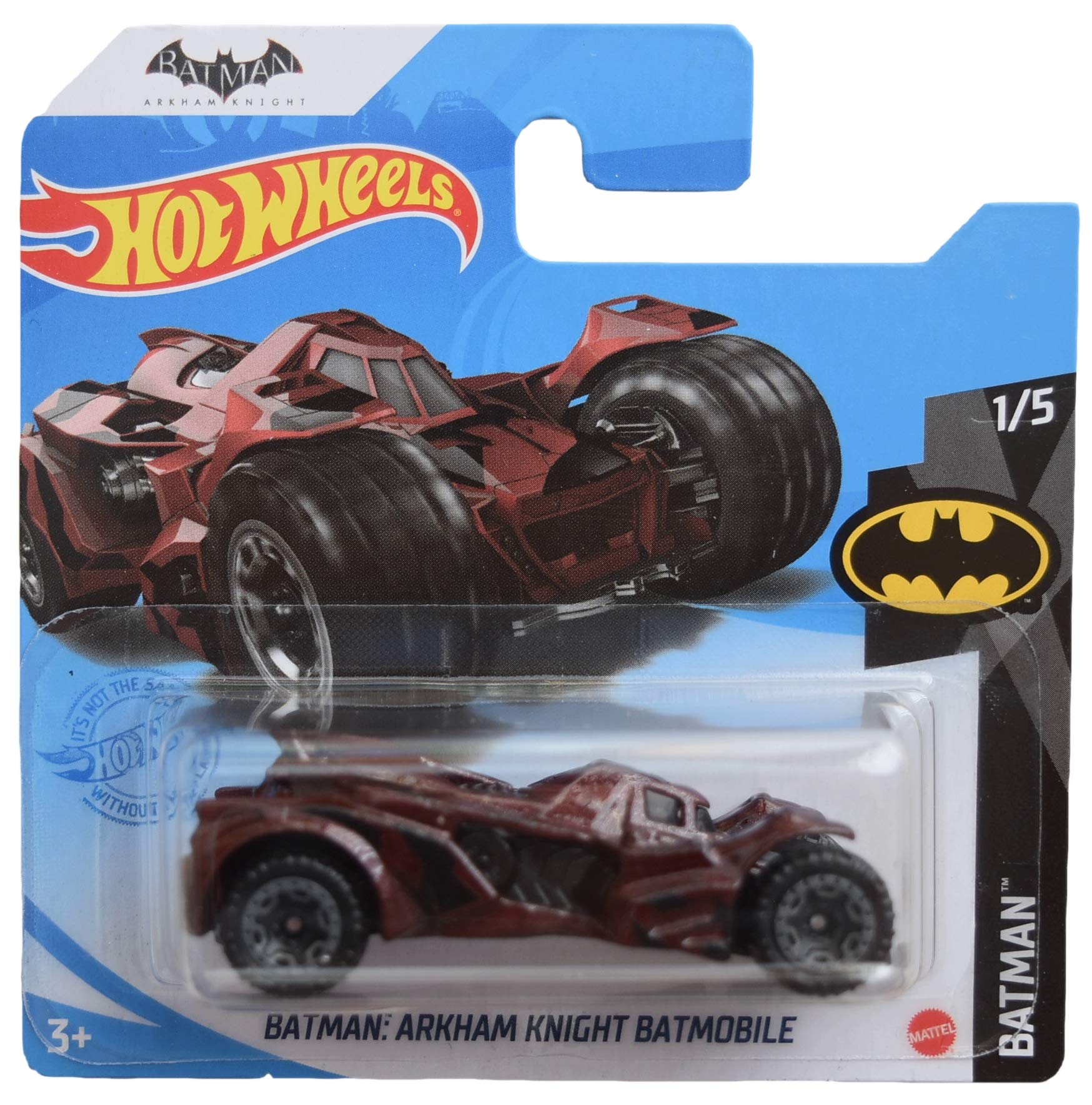 Hot Wheels Arkham Knight Batmobile Die-Cast Car - Batman Collectible Toy for Kids & Adults - Perfect for Play, Display & Gifting