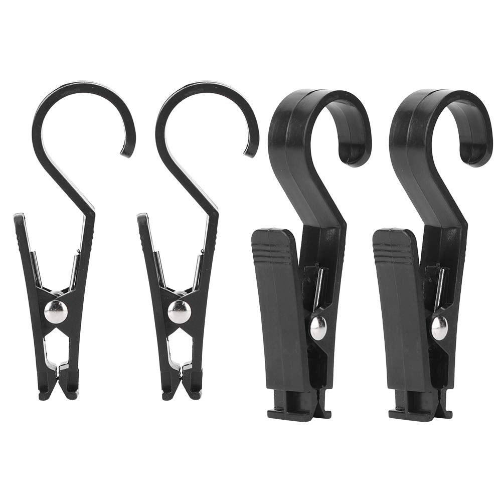 Portable Hanging Hook Clips for Tent, Tarp & Home Use