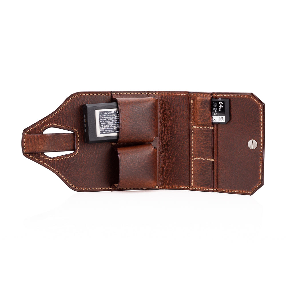 Arte di Mano Heritage Camera Bag Rally Volpe - Premium Leather DSLR/SLR Shoulder Bag for Photographers - Perfect for Travel, Street & Studio Photography