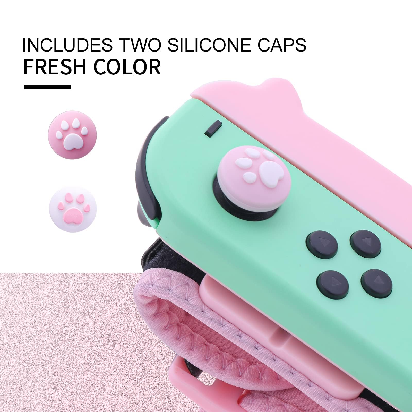 NANANINO Adjustable Elastic Dance Wristbands for Nintendo Switch - Just Dance 2024 Compatible, Kids Wrist Straps for Dance Games (2-Pack) - Perfect for Family Dance Parties & Interactive Gaming Fun