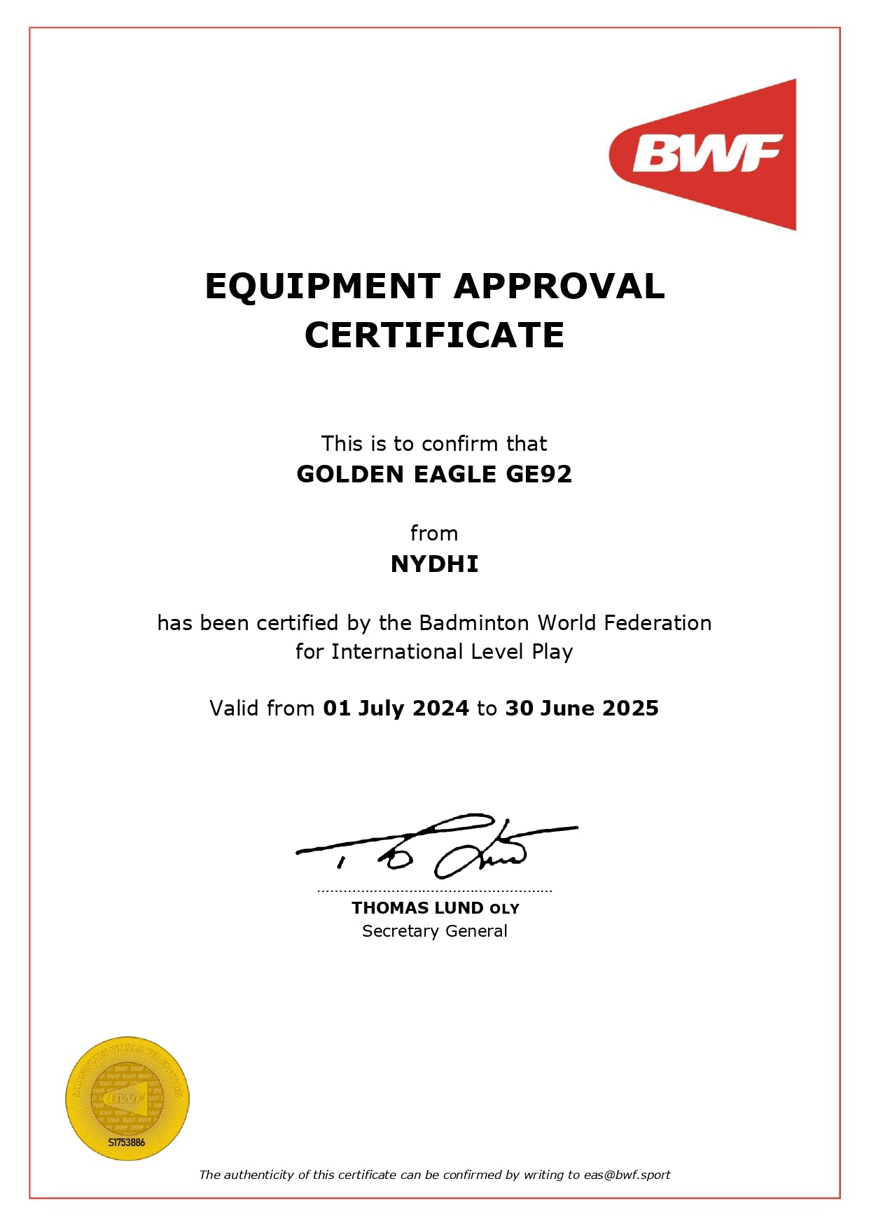 BWF Approved Golden Eagle GE92 Premium Feather Badminton Shuttlecocks - Professional Grade for Tournaments & Training | Perfect for Indoor/Outdoor Play