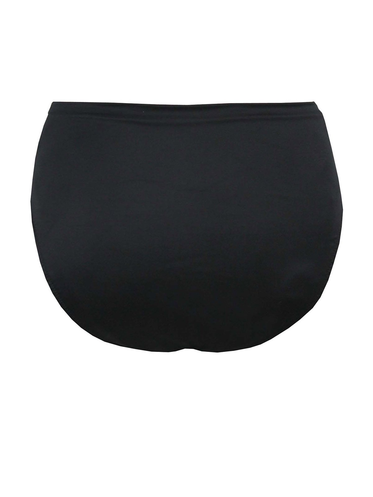 Miraclesuit High Waist Bikini Bottom for Women - Slimming Black Swimwear Size 10 - Perfect for Beach Vacations & Poolside Relaxation