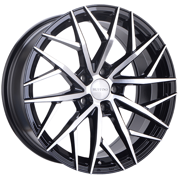 Ruffino Alloy Wheel ATRAX Machined Face 18x8 5x114.3 35mm Offset 73.1mm Hub - Premium Aftermarket Rims for Trucks & SUVs - Off-Road & Street Performance