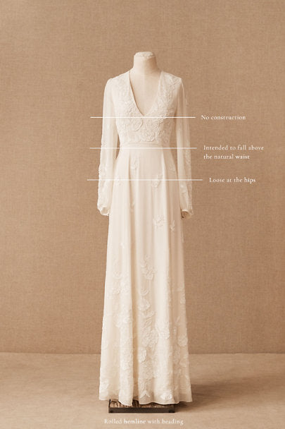 BHLDN Nassau Gown - Elegant Wedding Dress for Beach & Destination Weddings | Perfect for Boho Brides & Outdoor Ceremonies