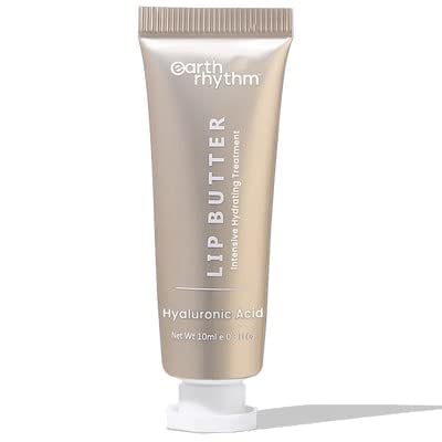 Hydrating Lip Butter with Hyaluronic Acid - 10g | Moisturizes Dry Lips, Nourishes & Softens | Perfect for Winter Care & Daily Lip Treatment