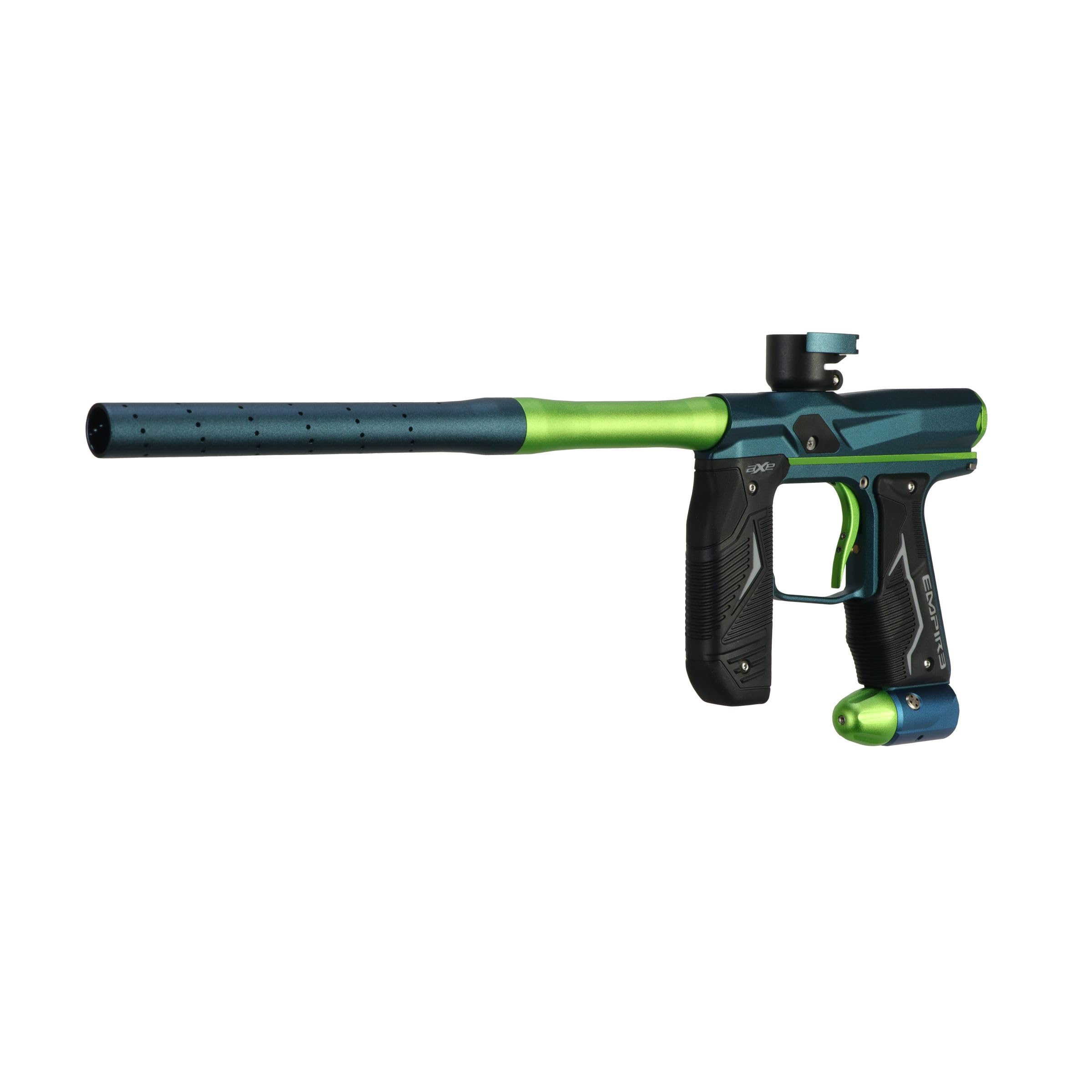 Empire Axe 2.0 Paintball Marker - Dust Silver & Dust Gold | High-Performance Paintball Gun for Adults | Tournament & Woodsball Scenarios