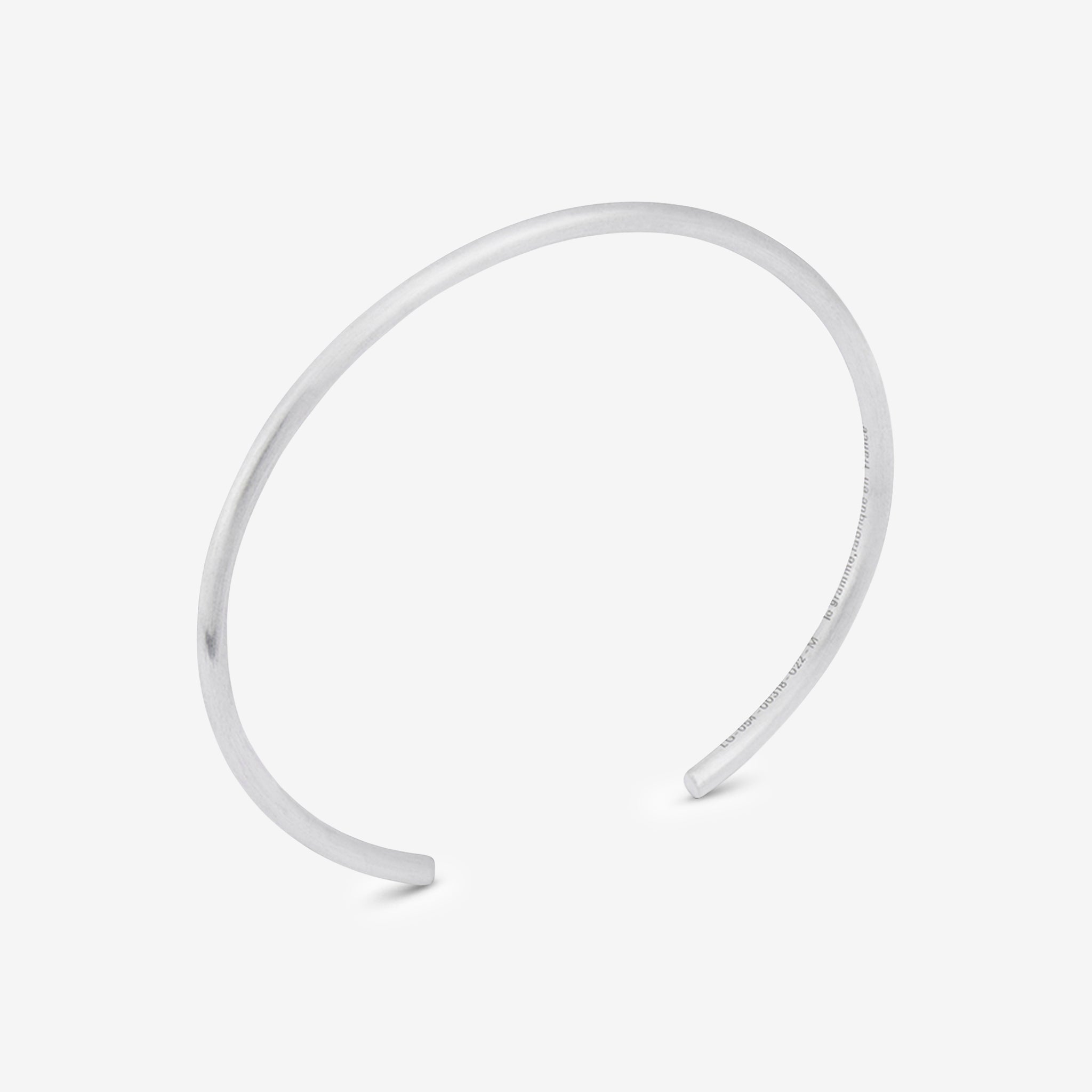 7g Brushed Sterling Silver Bangle Bracelet for Women - Elegant Minimalist Jewelry for Everyday Wear, Gifts & Special Occasions