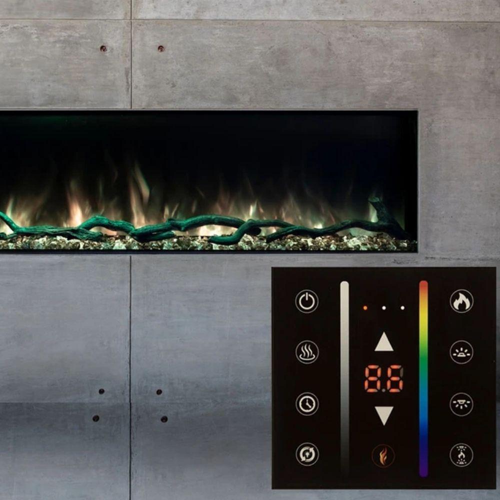 Modern Flames Smart Thermostat & Full Wall Control - WiFi Enabled for Home Heating & Cooling - Perfect for Living Rooms, Bedrooms & Offices