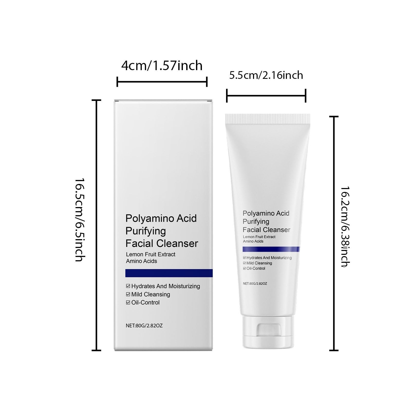 Best Exfoliating Face Wash for Oily Skin - Gentle Daily Cleanser Removes Dirt & Oil Without Over-Drying | Perfect for Morning & Night Skincare Routine