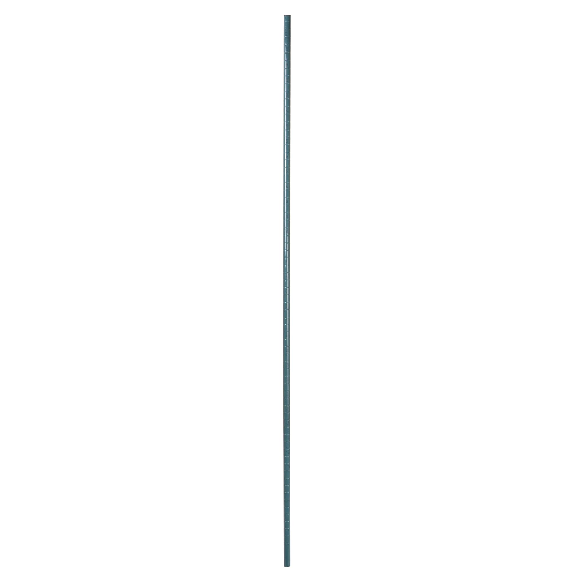 Restaurantware - 74 Inch NSF Certified Epoxy Shelving Posts for Mobile Storage | Green Steel Wire Shelving Poles (Shelves & Casters Sold Separately) | Durable, Corrosion-Resistant Commercial Kitchen Shelving for Restaurants, Warehouses & Food Service Areas