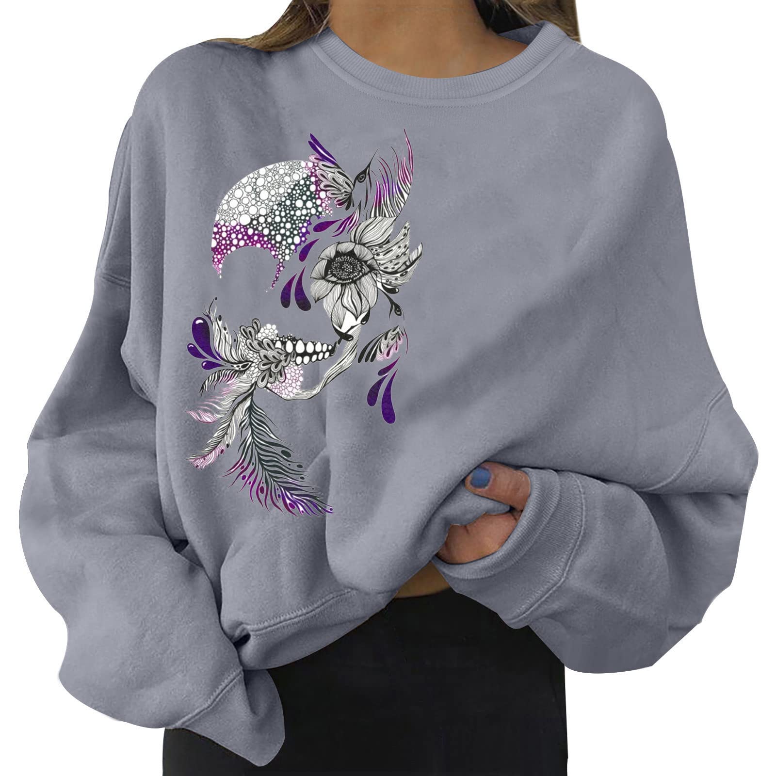 Women's Stylish Zip-Up Hoodie - Halloween & Casual Short Sleeve Sweatshirt for Self-Care | Perfect for Fall Outfits, Lounge Wear & Cozy Evenings