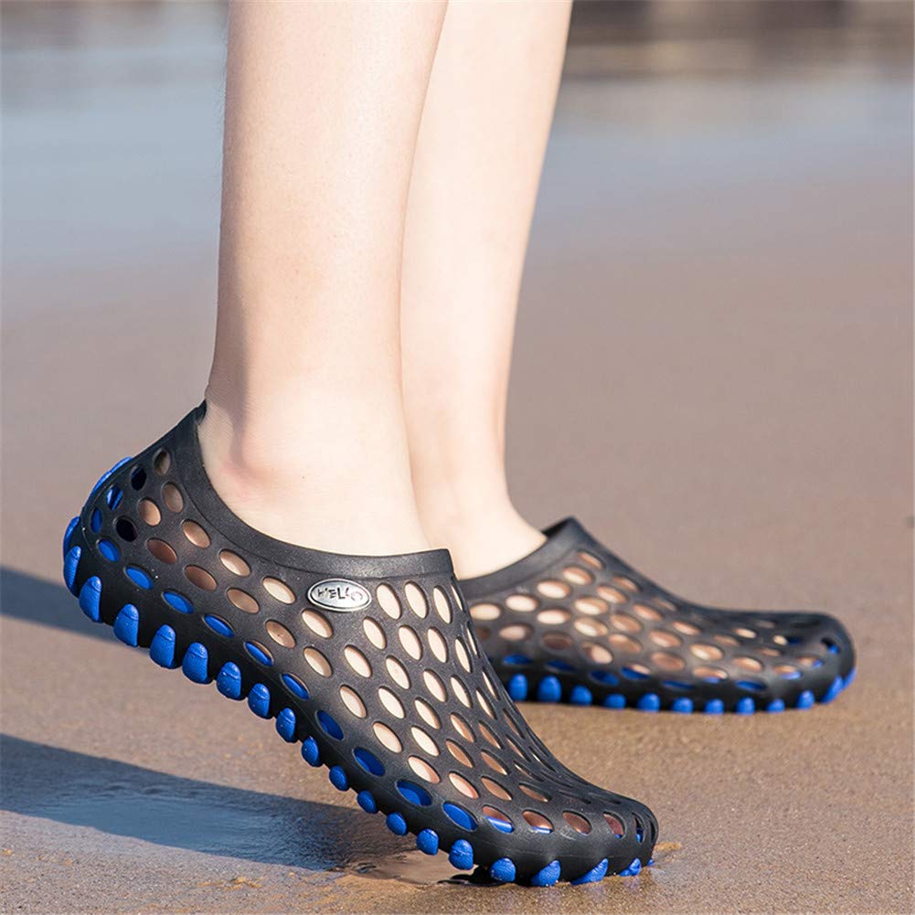 LEADER SHOW ® Men's Ultralight Hollow Sandals - Breathable Water Shoes for Summer, Beach, Pool & Outdoor Activities - Comfortable Aqua Shoes for Walking, Swimming & Travel