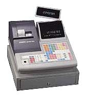 EWI 4050 EX220 Cash Register - 220V/240V Compatible for Retail Stores, Restaurants & Small Businesses | Durable POS System with Receipt Printer