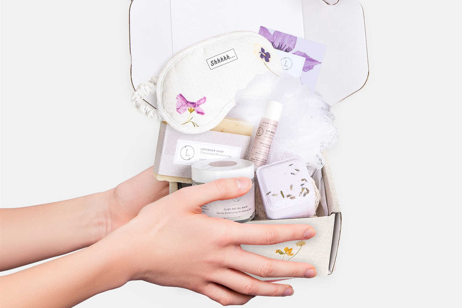 Lavender Bath & Body Gift Set - Natural Skincare Essentials for Relaxation & Self-Care | Perfect Spa Day, Birthday & Anniversary Gift