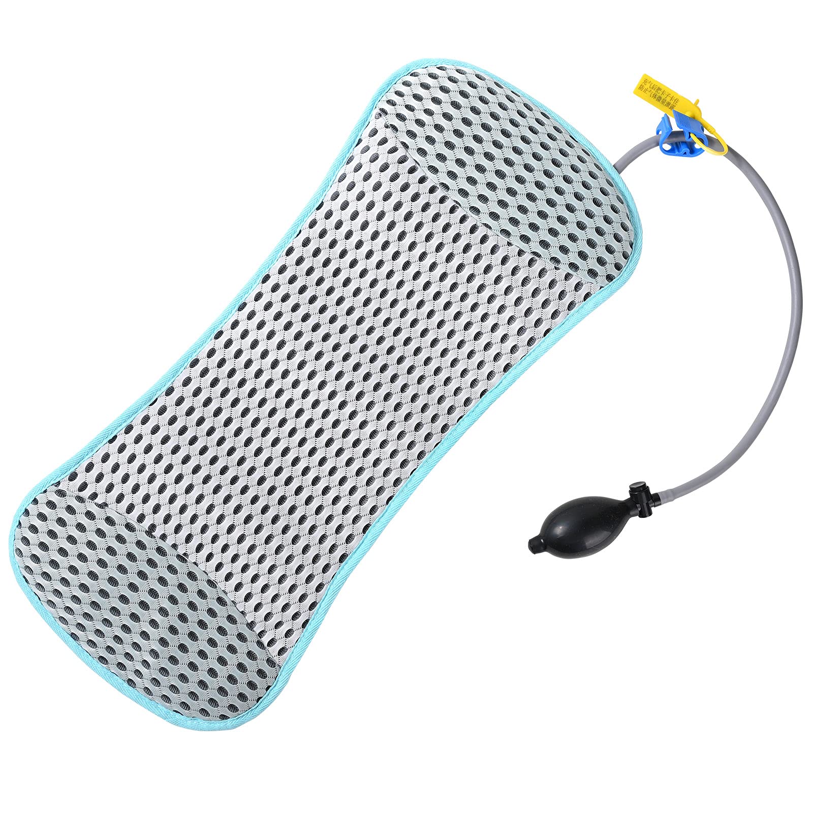 Inflatable Lumbar Support Pillow for Bed - Orthopedic Back Cushion for Sleeping, Lower Back Pain Relief & Comfort - Perfect for Home, Office, Travel & Post-Surgery Recovery