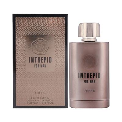 RiiFFS INTREPID Eau De Parfum for Men & Women - 100ml Long-Lasting Fragrance for Date Night, Office & Special Occasions