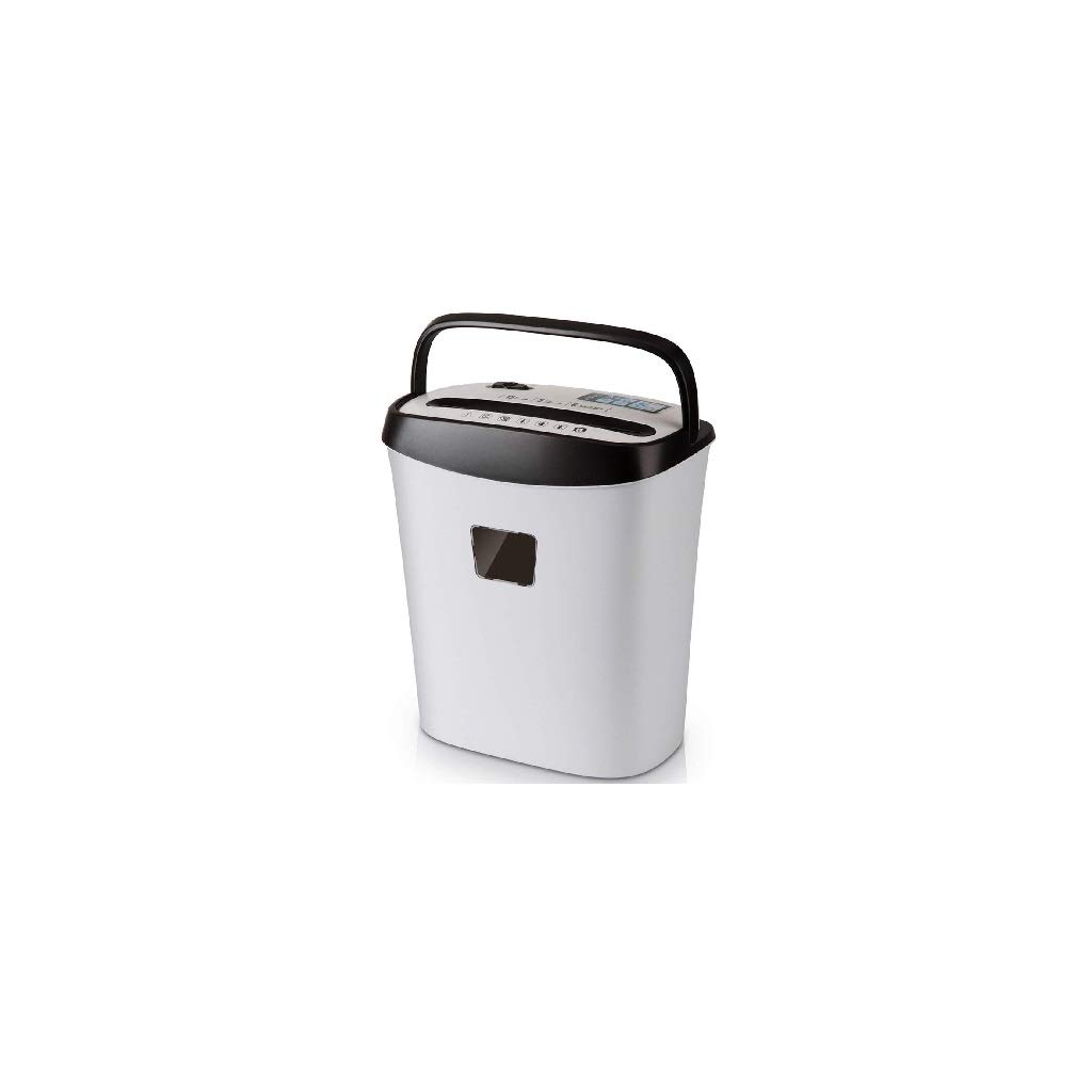 YLHXYPP Mini Cross-Cut Paper Shredder for Home & Office - Compact Desktop Document Destroyer for Confidential Files, Credit Cards & Staples | Perfect for Small Spaces, Home Offices & Personal Use
