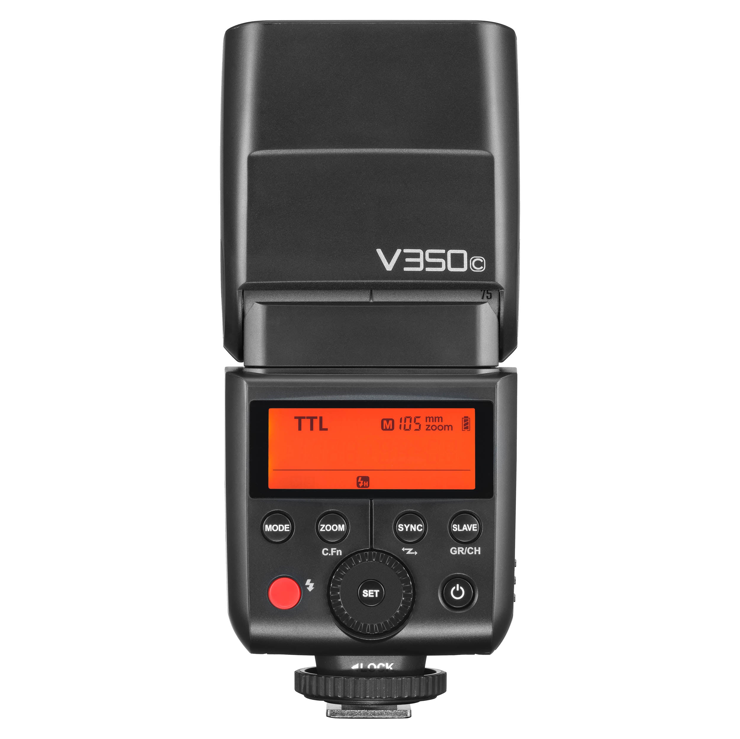 Godox V350 Compact TTL HSS Speedlite Flash with Rechargeable Li-ion Battery - Perfect for Wedding, Portrait & Event Photography