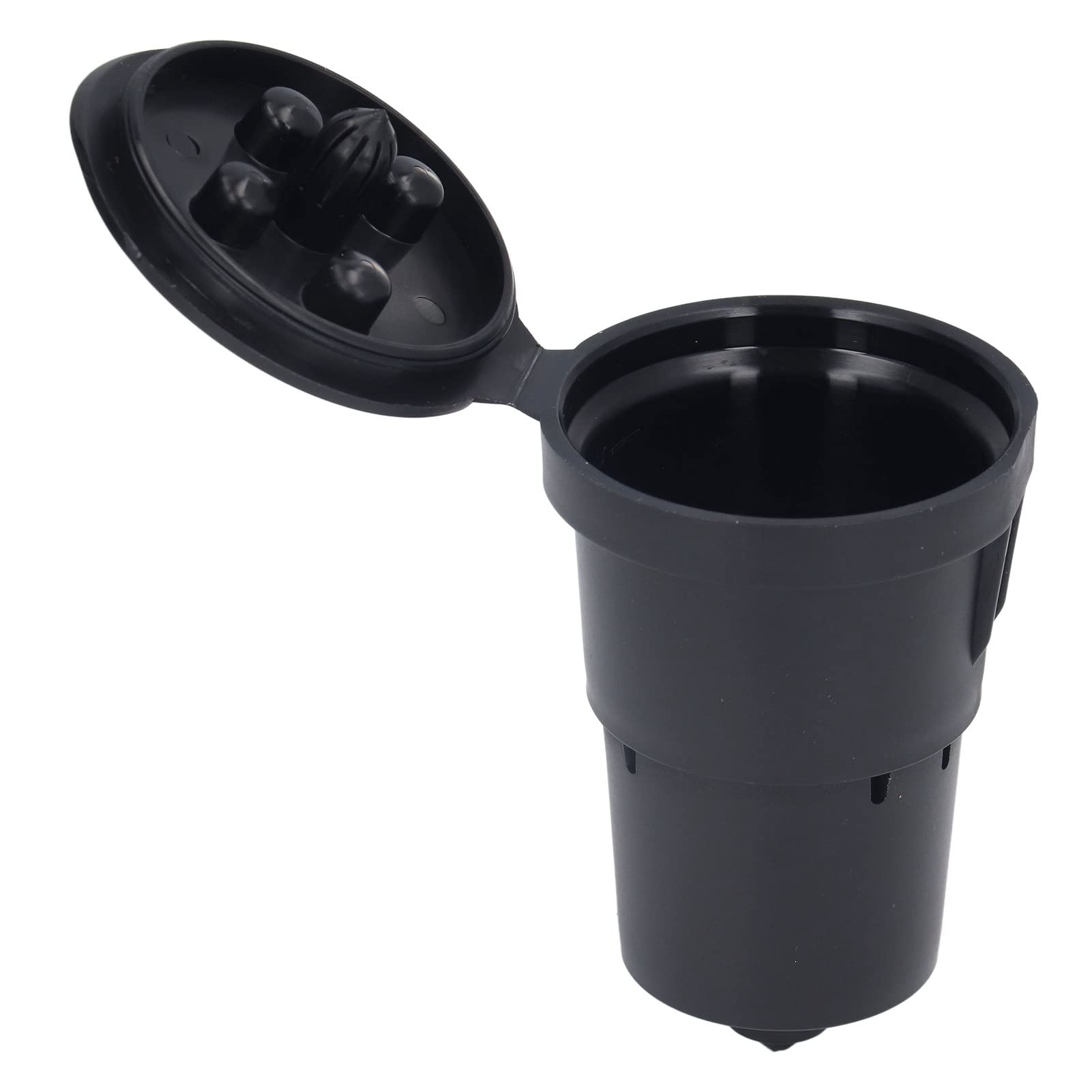 Refillable Single Serve Coffee Maker - Reusable K Cups for Keurig, Eco-Friendly & Easy to Use - Perfect for Home, Office & Cafe (Black)