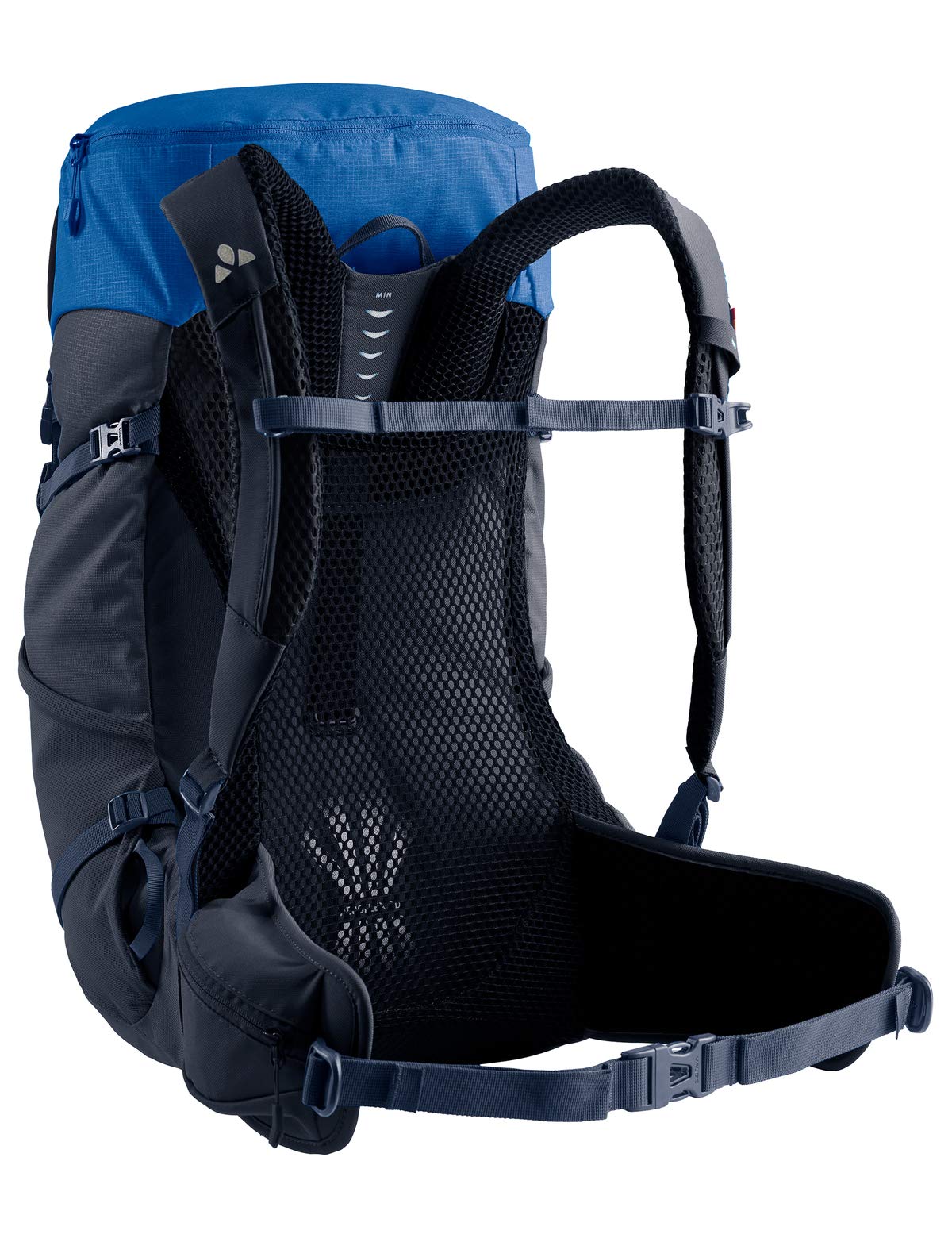 VAUDE Brenta 30 Backpack - Lightweight Hiking Daypack for Men & Women, Water-Resistant Blue Outdoor Backpack - Perfect for Trekking, Camping & Travel Adventures