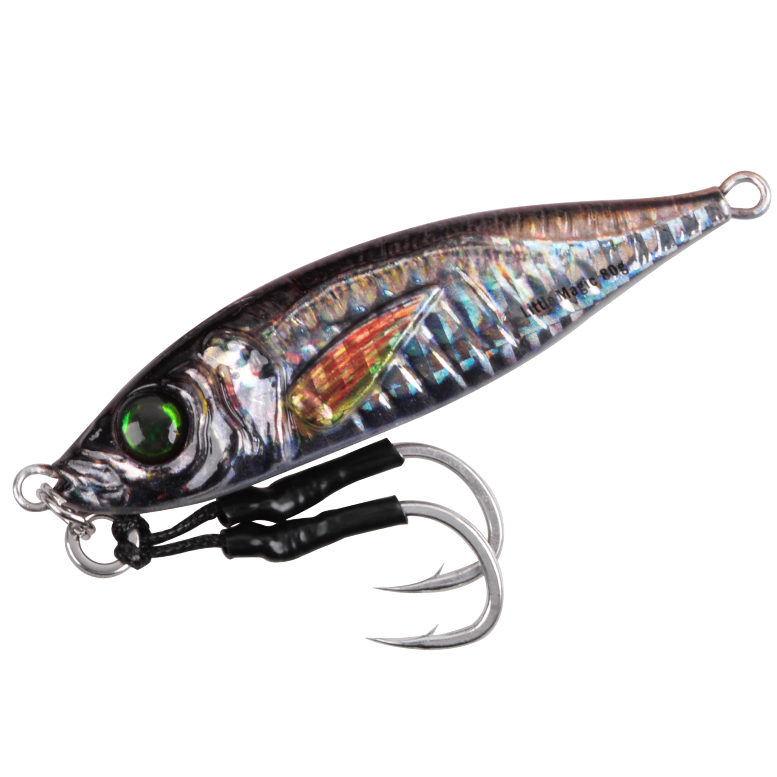 Slow Pitch Jigs Butterfly Jigs - Saltwater Fishing Lures with 3D Colors & Glow - Metal Jigging Lures for Tuna, Yellowtail Kingfish - Fast Sinking Butterfly Spoons with Assist Hooks - Perfect for Deep Sea Fishing & Offshore Angling