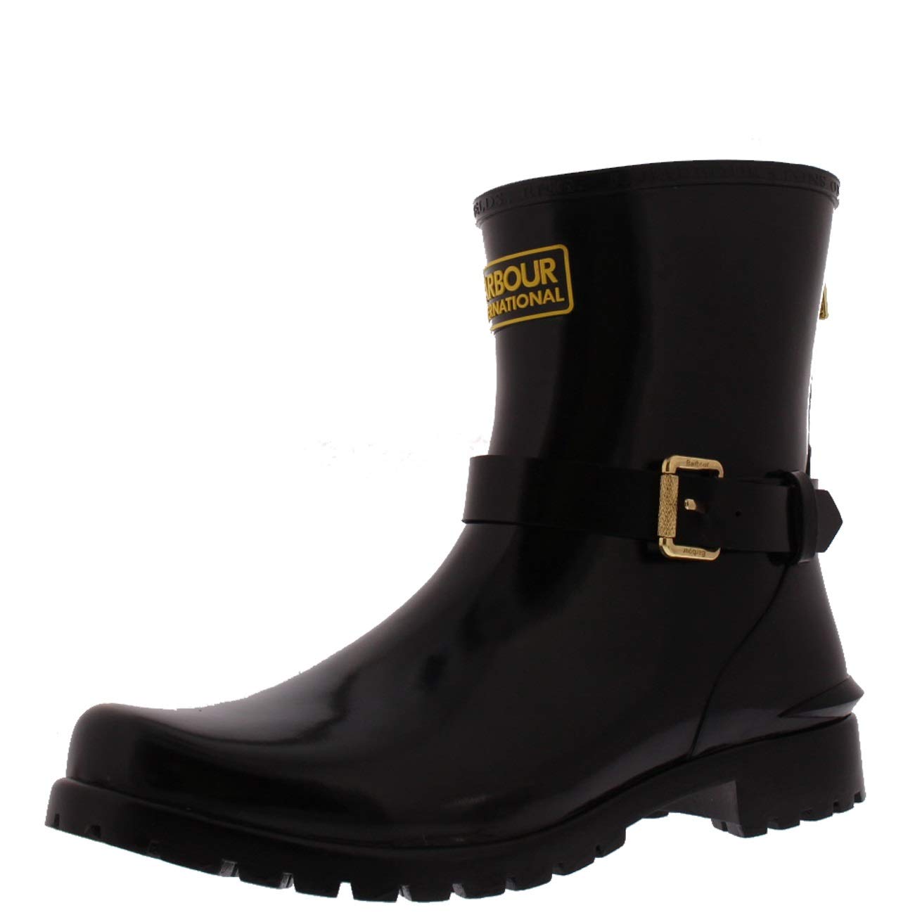 Women's Barbour Mugello Winter Snow Waterproof Rubber Rain Ankle Boots - Warm & Stylish Waterproof Boots for Snow, Rain & Cold Weather - Perfect for Hiking, Commuting & Outdoor Adventures