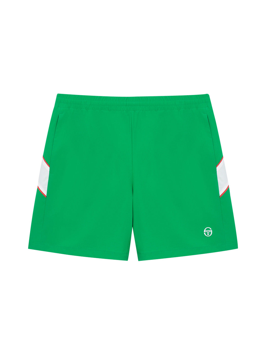 Green Woven Flag Shorts - Comfortable & Stylish Summer Casual Wear for Men & Women | Perfect for Beach, Picnic, and Outdoor Activities