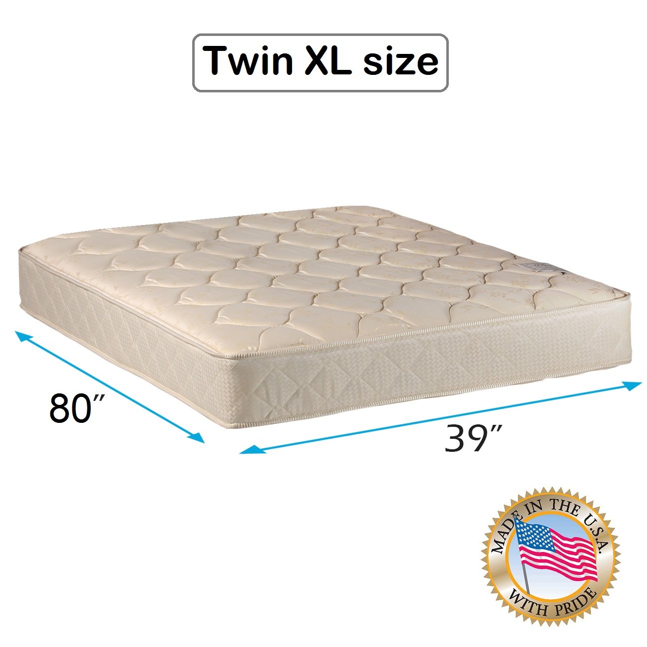 Dream Solutions USA Orthopedic Mattress - Twin XL 39