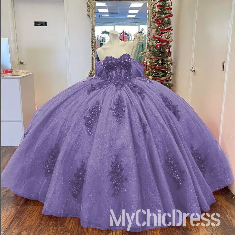 Affordable Sweet 15 Quinceañera Dresses - Elegant Sweetheart Neckline Lace Gowns for Teen Girls | Perfect for Quinceañera Celebrations, Birthday Parties & Special Occasions