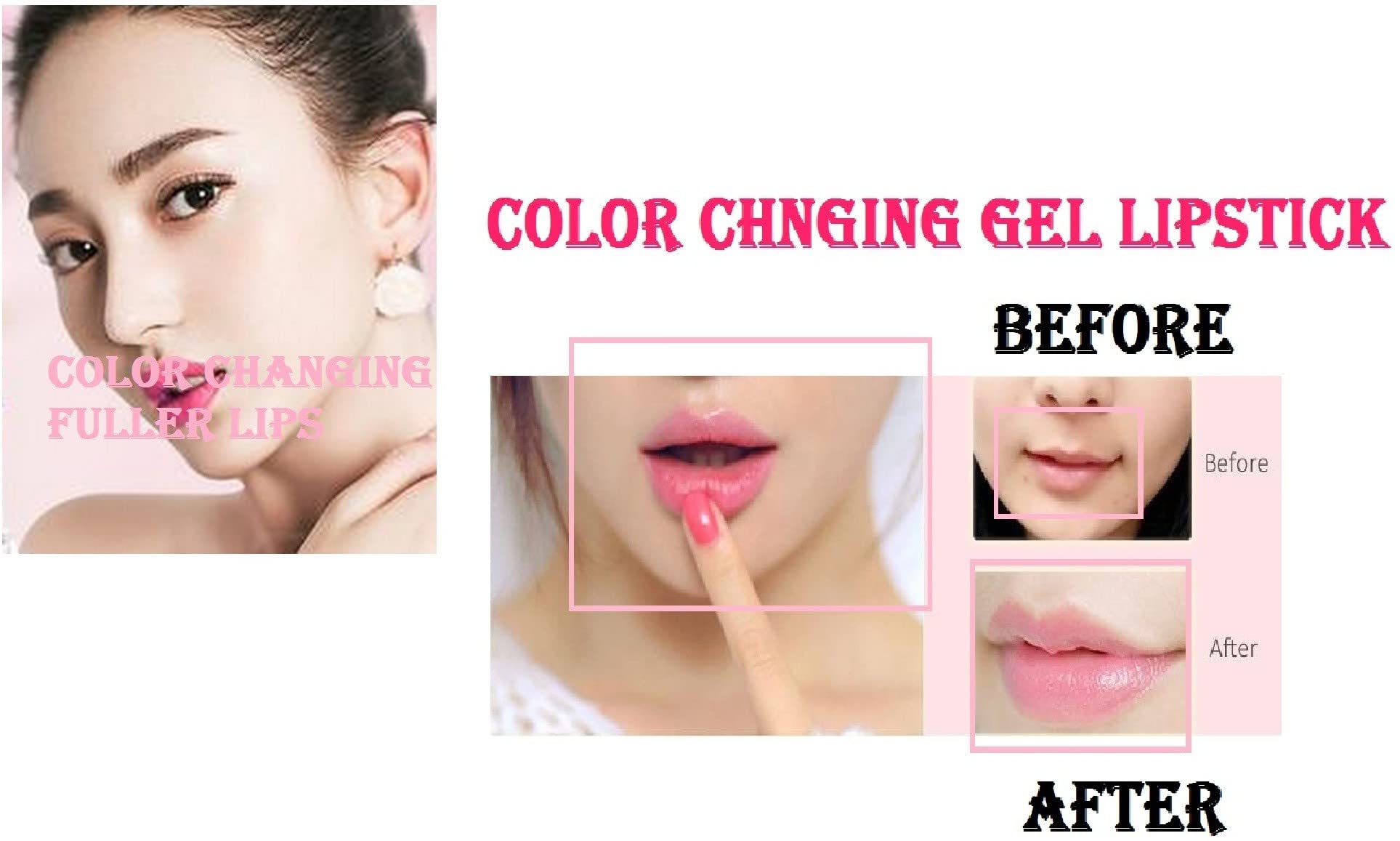 Best Long Lasting Color Changing Lipstick - Professional Hydrating Lip Stain for Day & Night Wear - Perfect for Parties, Dates, and Everyday Makeup