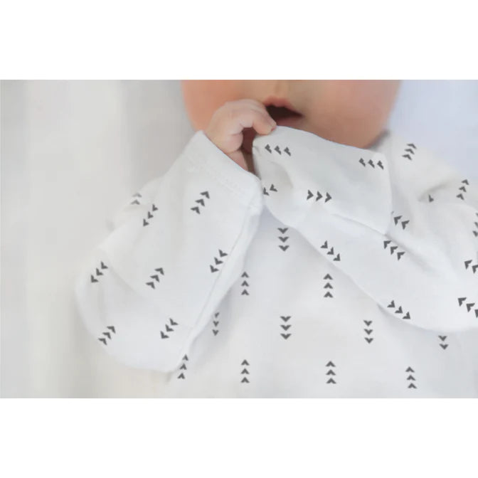 Ahoy Muslin Non-Weighted ZipMe Gown & Sack Set - Soft Baby Swaddle & Sleepwear for Newborns | Perfect for Nursery, Hospital & Travel (BGB 0041)