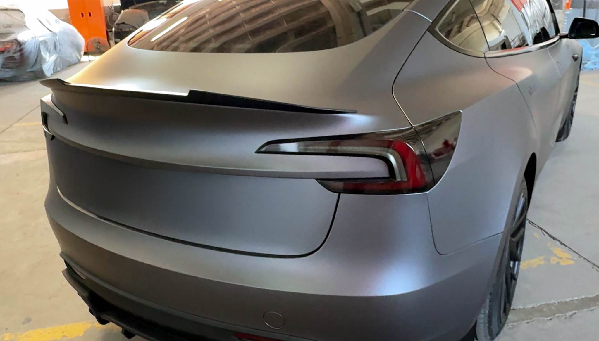 RZ Style Trunk Lip Spoiler for Tesla Model 3 Highland 2024+ | Carbon Fiber Rear Spoiler | Enhance Style & Aerodynamics | Perfect for Car Enthusiasts & Performance Upgrades