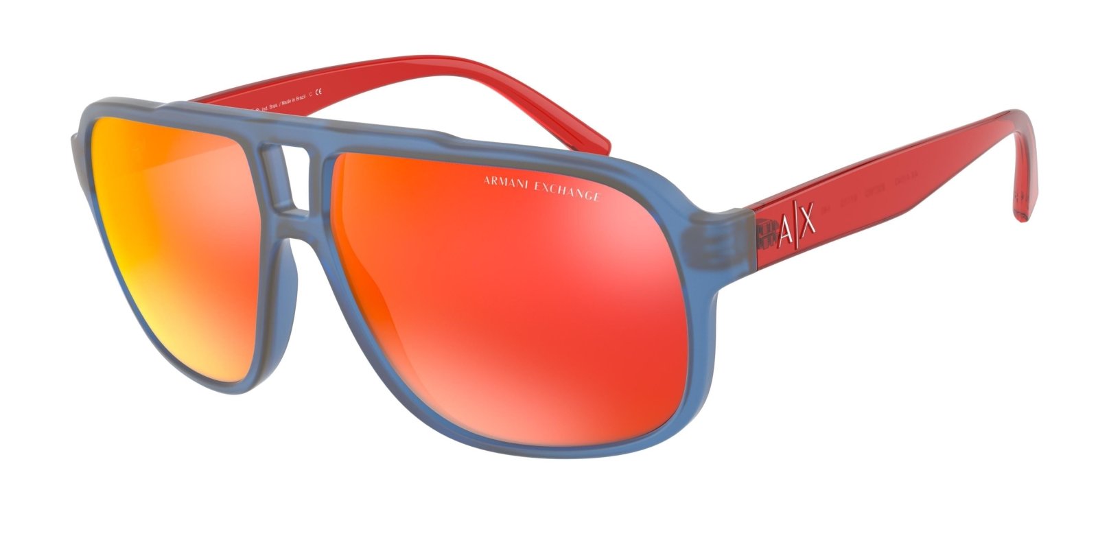 Armani Exchange 4104S Polarized Sunglasses for Men & Women - UV Protection Fashion Shades for Driving, Beach & Outdoor Activities