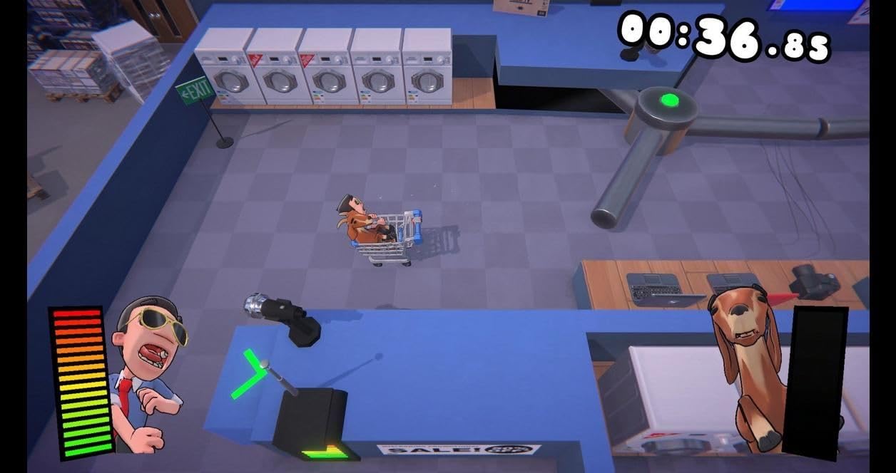 Supermarket Shriek - Nintendo Switch Game - Fun Party & Family Multiplayer Adventure - Perfect for Game Nights & Social Gatherings
